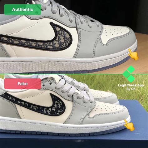 air dior low real vs fake|unauthorized jordans.